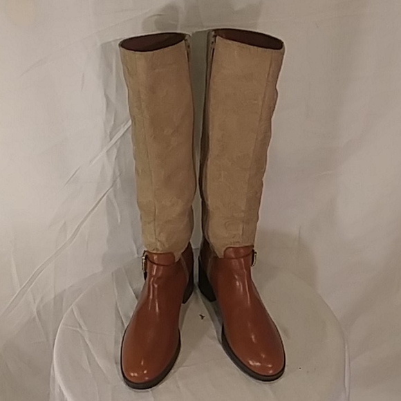 Ralph Lauren Christine Shoes - Beautiful Ralph Lauren Christine Leather & Suede Boots